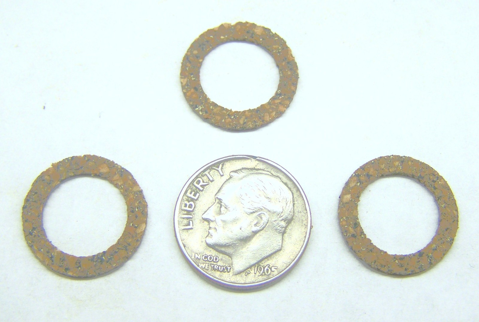 3  AIRCRAFT F4N F4S TA-4J HONEYWELL 1281408-1 NEW FRICTION WASHER .64" D .44" ID