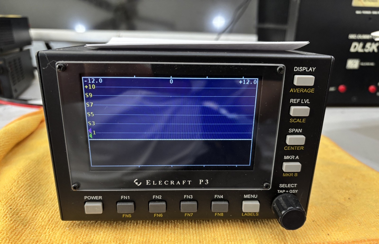 Elecraft P3 Panadapter   -  # 2717 Works great  with   cables CA