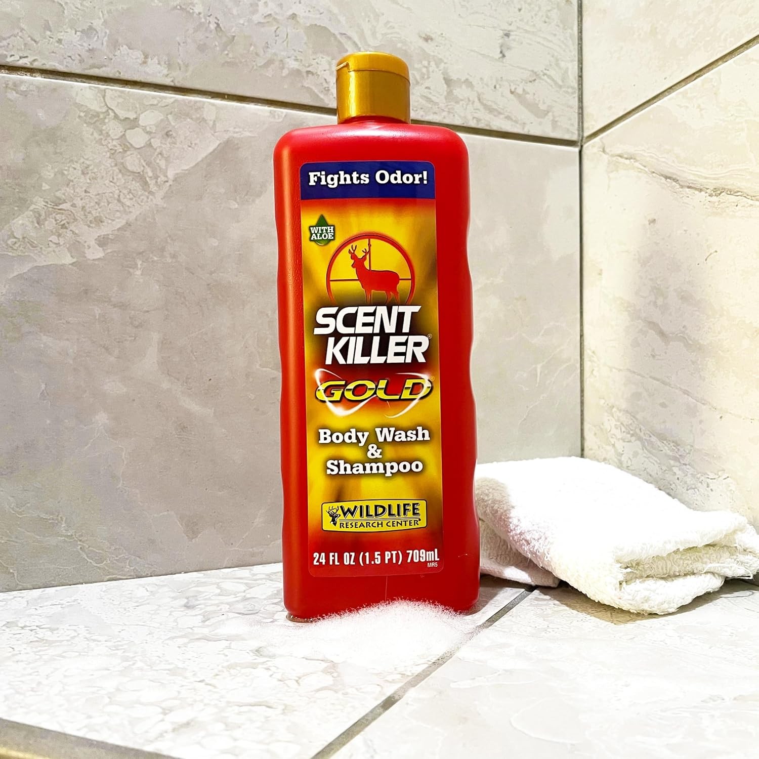 Wildlife Research 1241 Scent Killer Gold 24 ounce Body Wash Shampoo, 24 Ounce