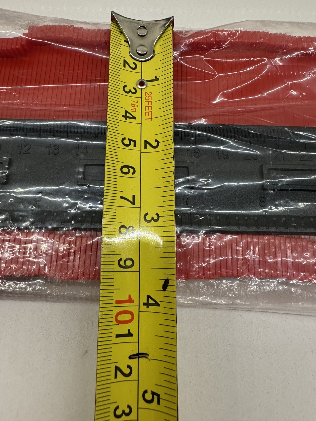DIY PRO GAUGE Profile Measuring Tool Shape Plastic Ruler 10 Inch