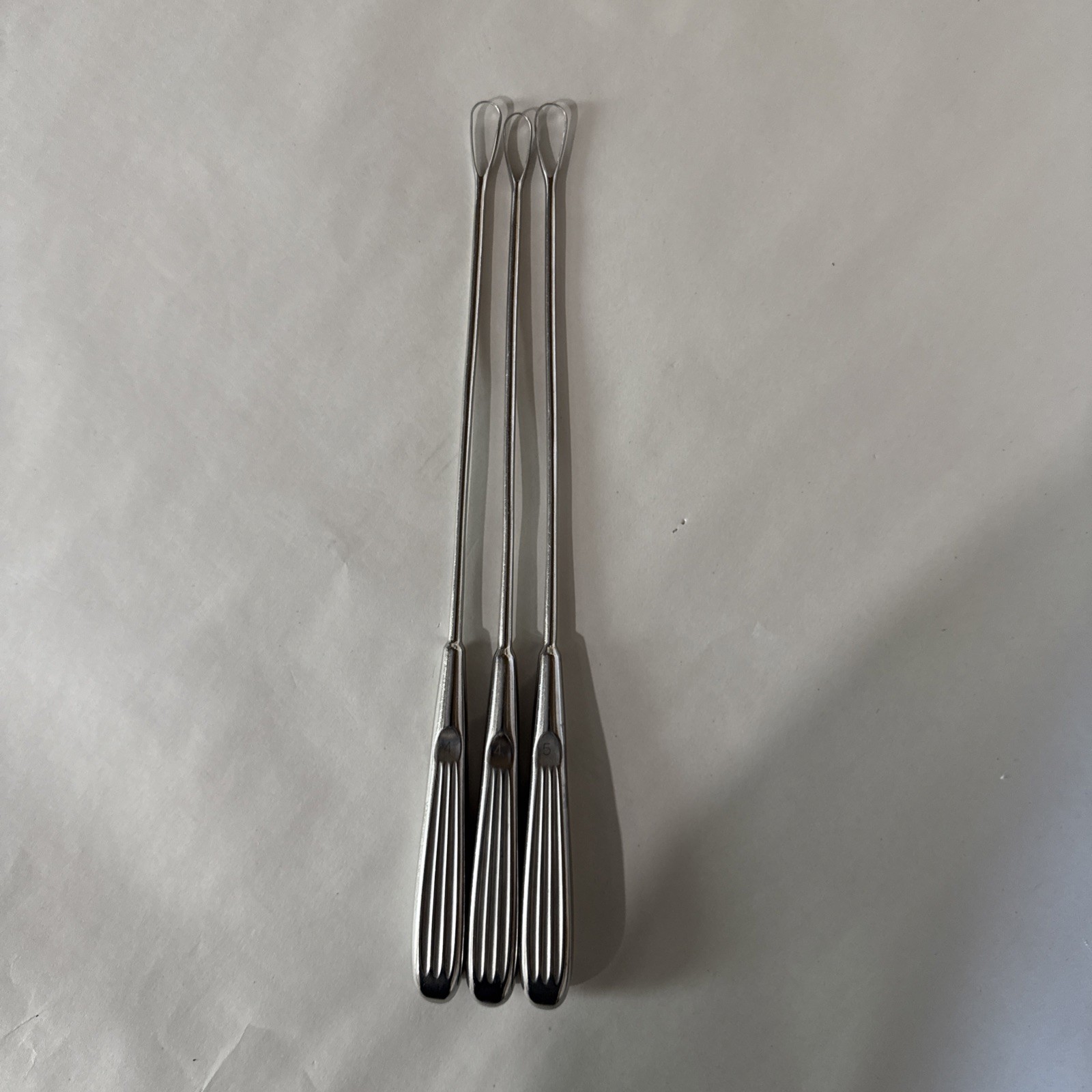 Mueller Thomas Uterine Curette Lot Of 3.