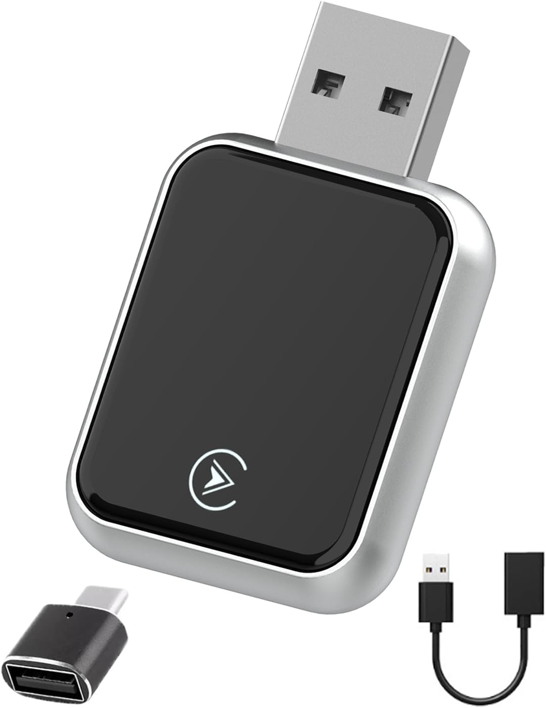 2026 Upgraded USB Wireless Carplay Adapter for Iphone, Bluetooth 5.8 and Wi-Fi 6
