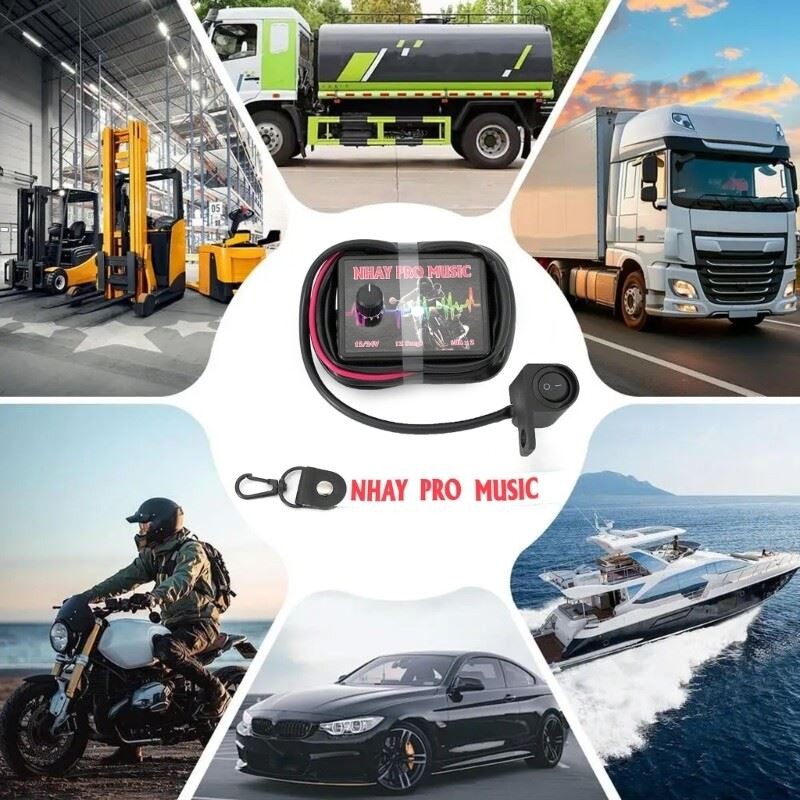 Innovative Motorcycle Horn Control Unit Offering 12 Personalizes Sounds for Ride