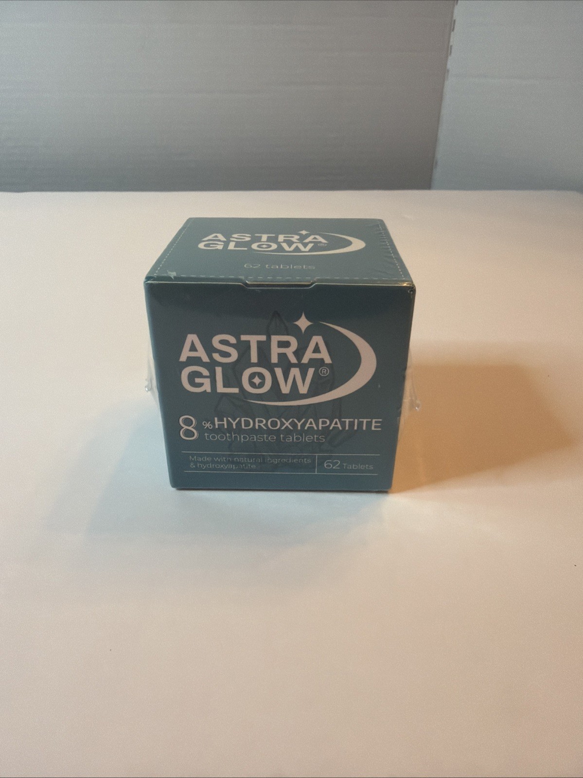 astra glow 8% hydroxyapatite toothpaste tablets new Sealed *FREE SHIPPING