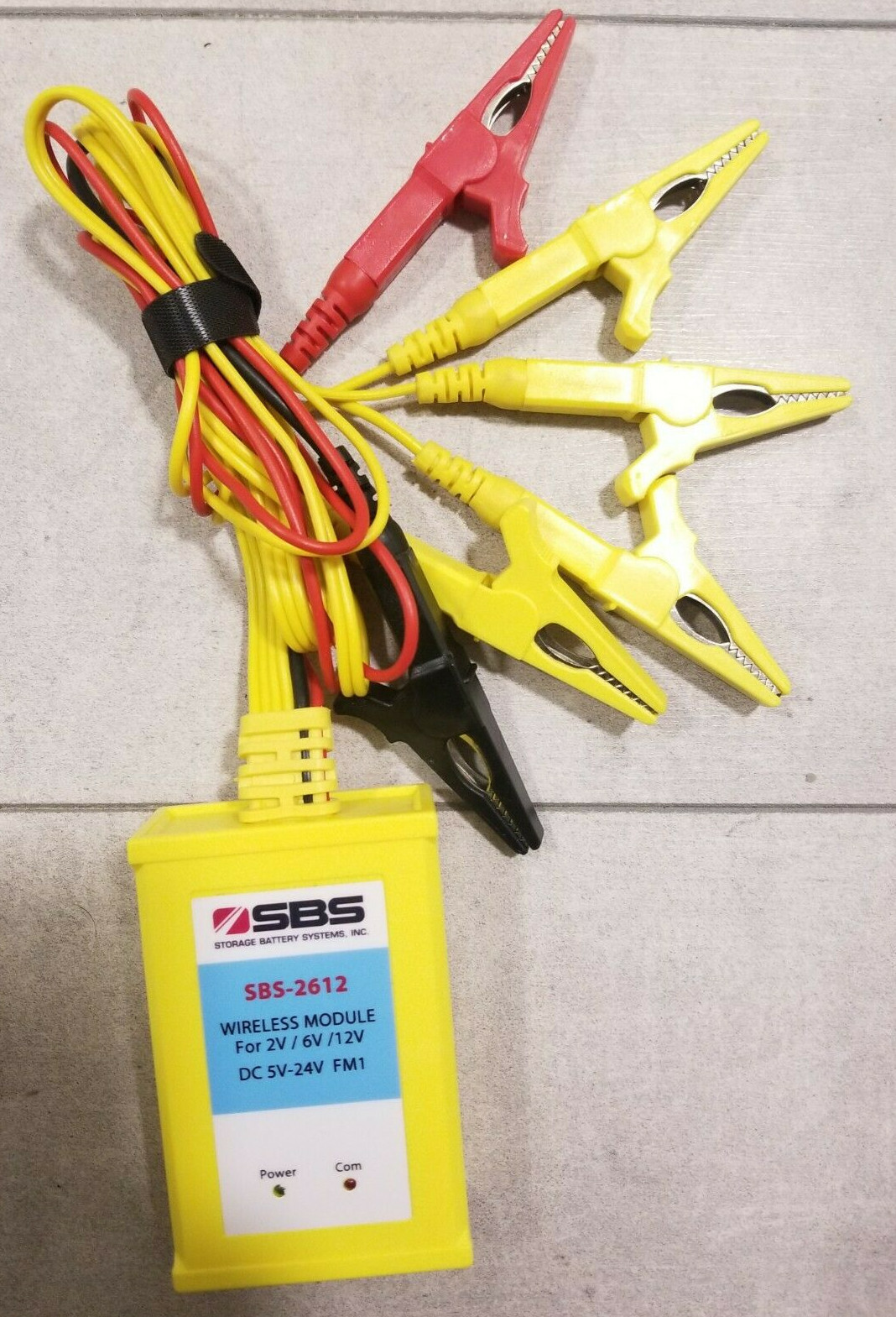 SBS Storage Battery Systems-Wireless Mod SBS-2612-2/6/12-DC 5V-24V FM1, 16Ct