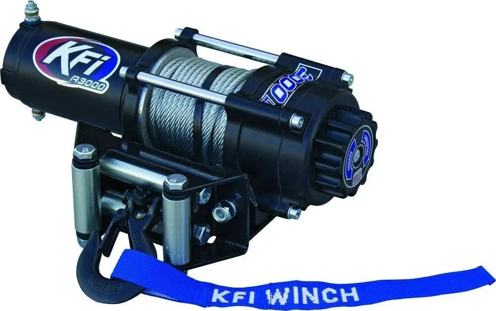 KFI UTV 3000lbs Winch A3000 & Mount 100850 Kit 2011-2014 Bobcat 3400 Series