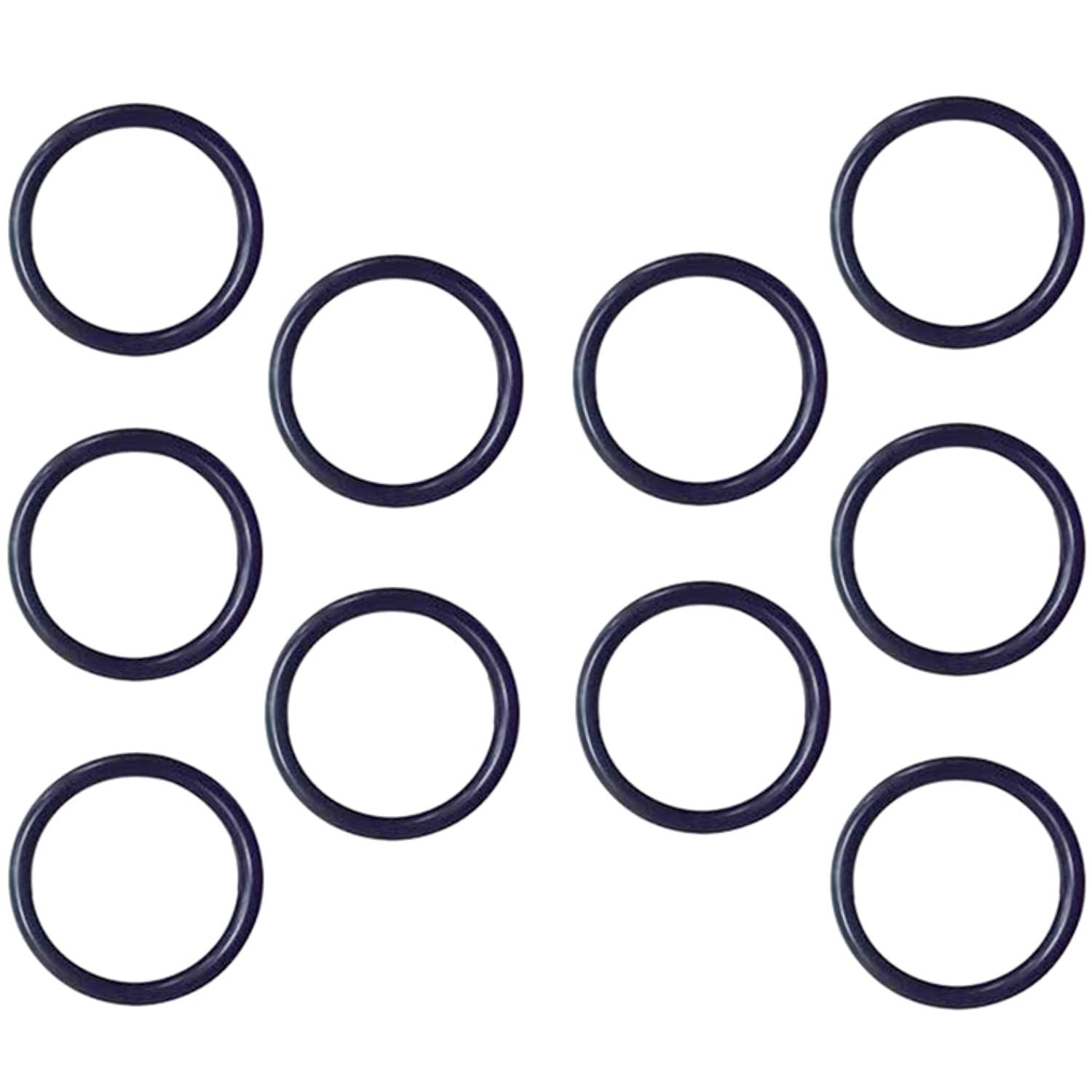 10 Pack 876-174 Piston O-Ring Replacement Part Fit for Hitachi NV45AA Black