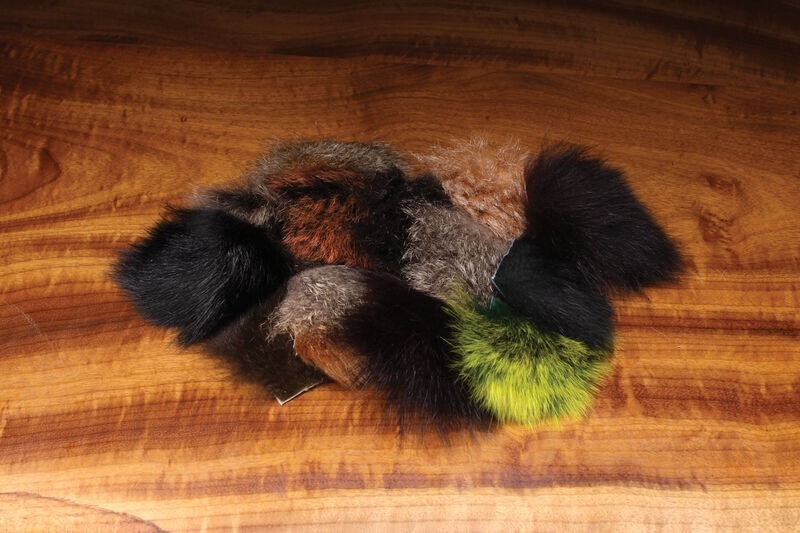 OZZIE POSSUM FUR PIECE Hareline Dubbin' Versatile Fly Tying Hair