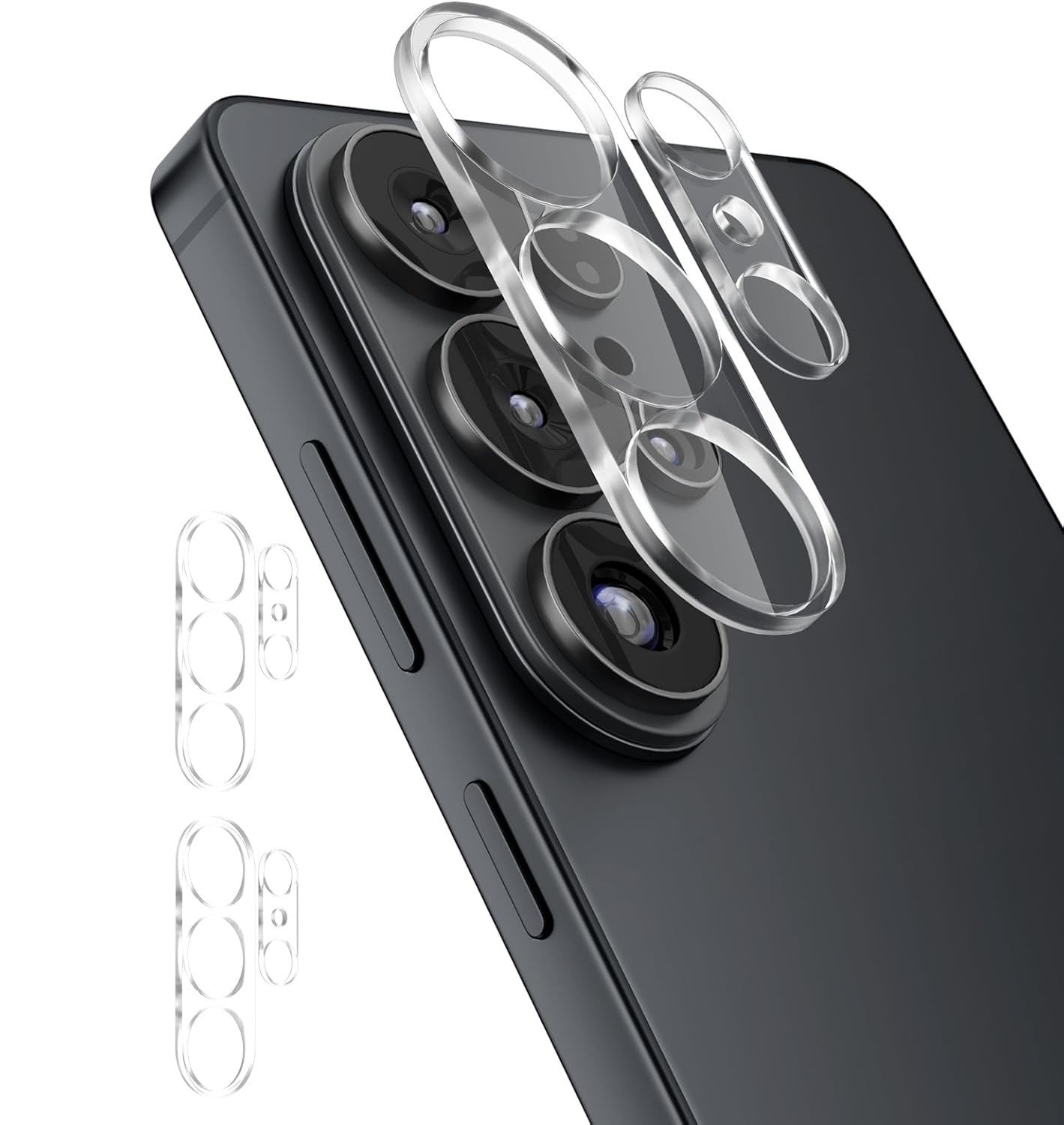 2x For Samsung Galaxy S26 Ultra S26 Plus S26 Glass Camera Lens Cover Protector
