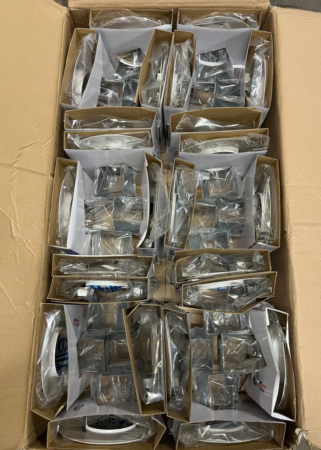 New Lot of 24 Elite Lighting Open Trim 6" White AF633WH / AF633 W-WH PAR30