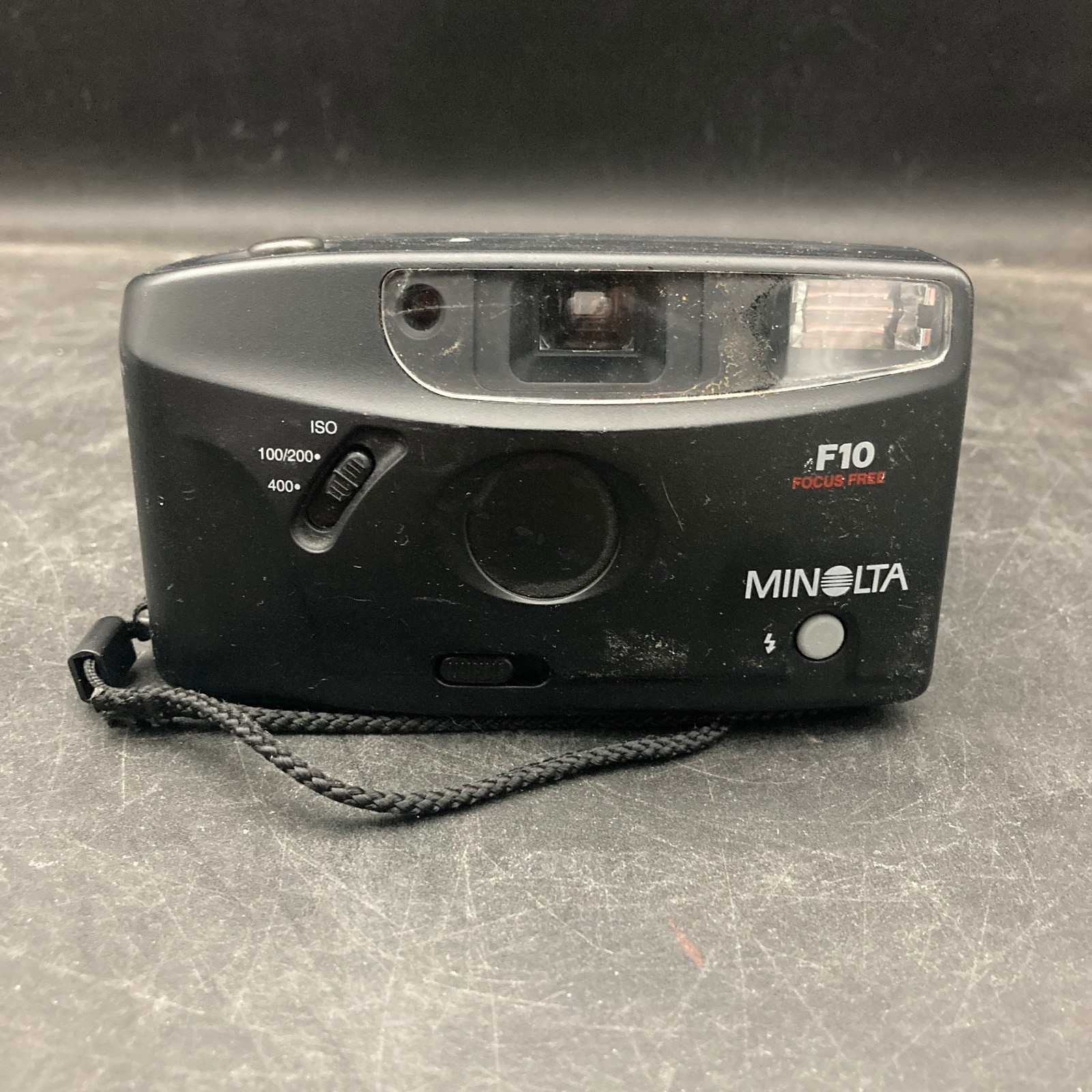 Minolta F10 Focus Free Point & Shoot Film Camera Tested Works