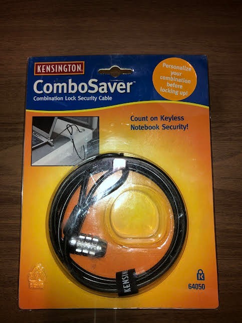 Combo Saver (Combination Lock Security Cable)