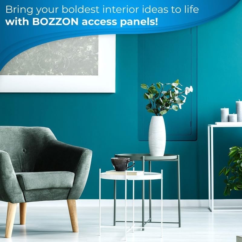 14x29 Access Panel for Drywall - White Plastic Cover