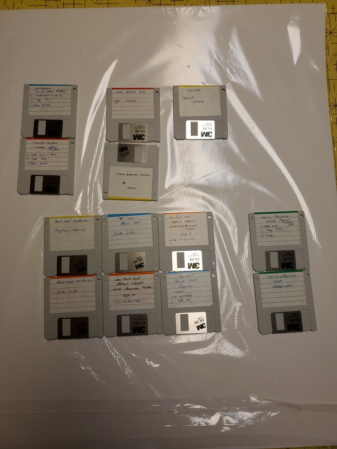 Floppy Disk Software Lot Games And Software