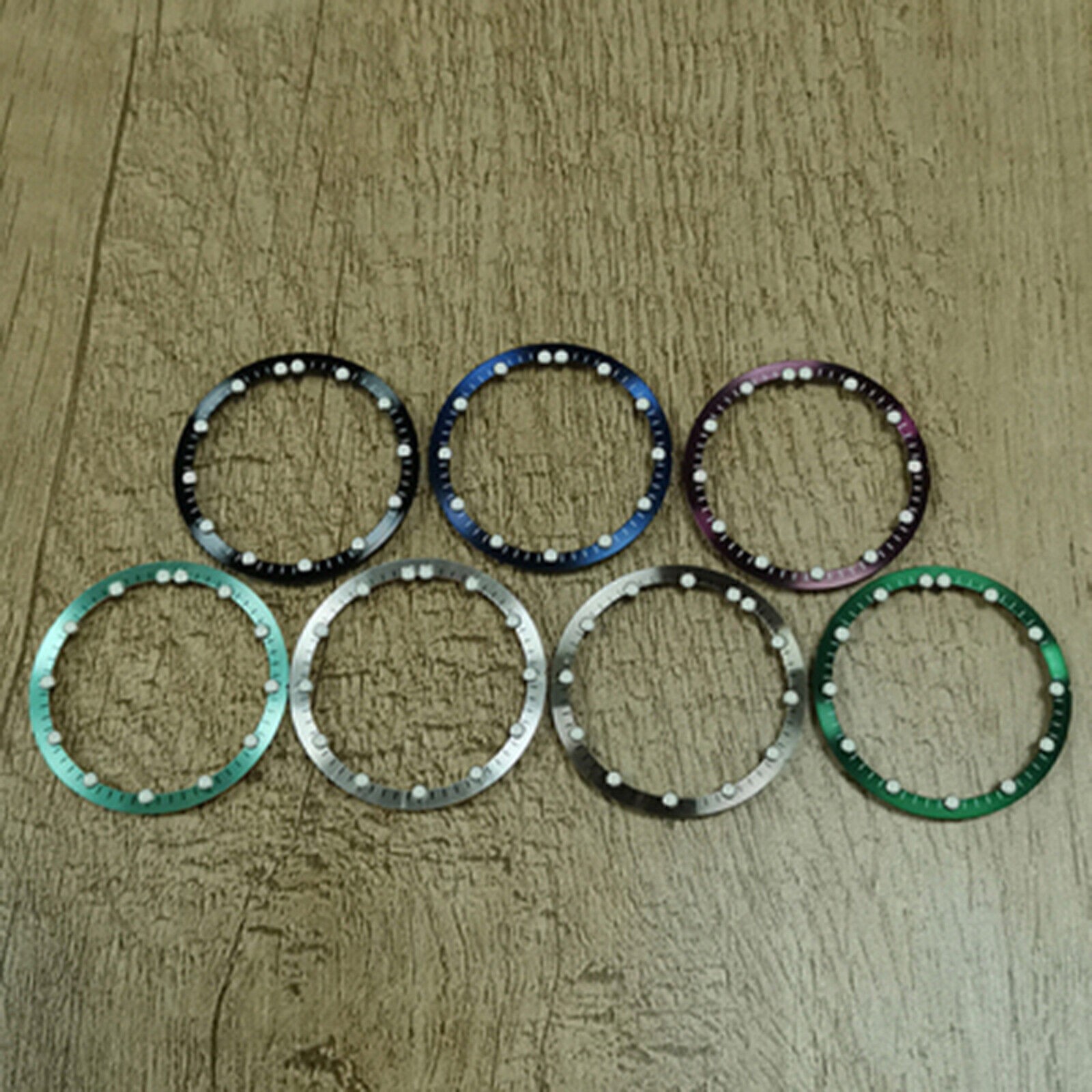 28.5MM Watch Bezel Skeleton Ring Single Nail / 12 Nail Bezel for NH70 Movement