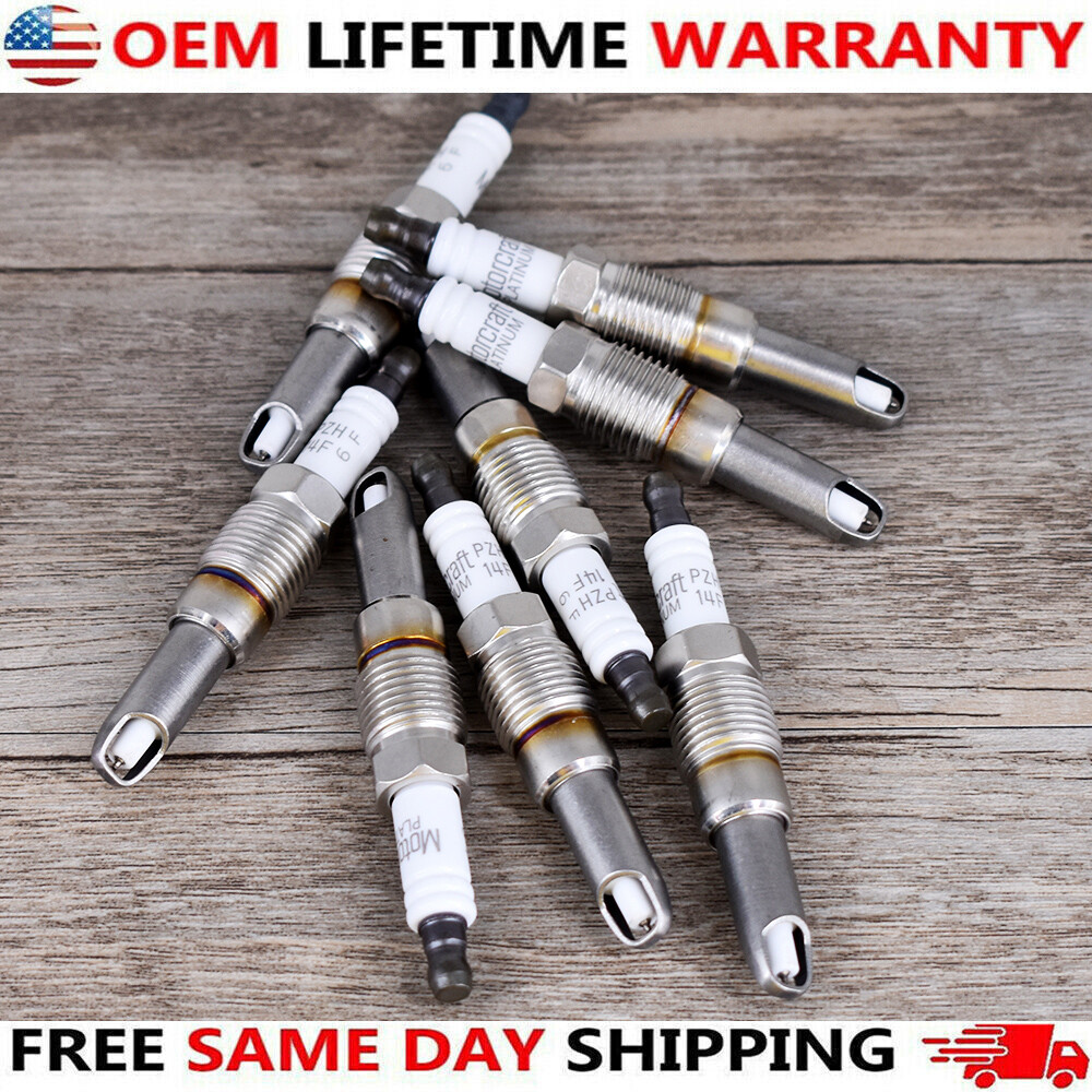 8PCS Motorcraft Platinum Spark Plugs SP-515 For Ford F150 5.4L PZH14F SP546 OEM