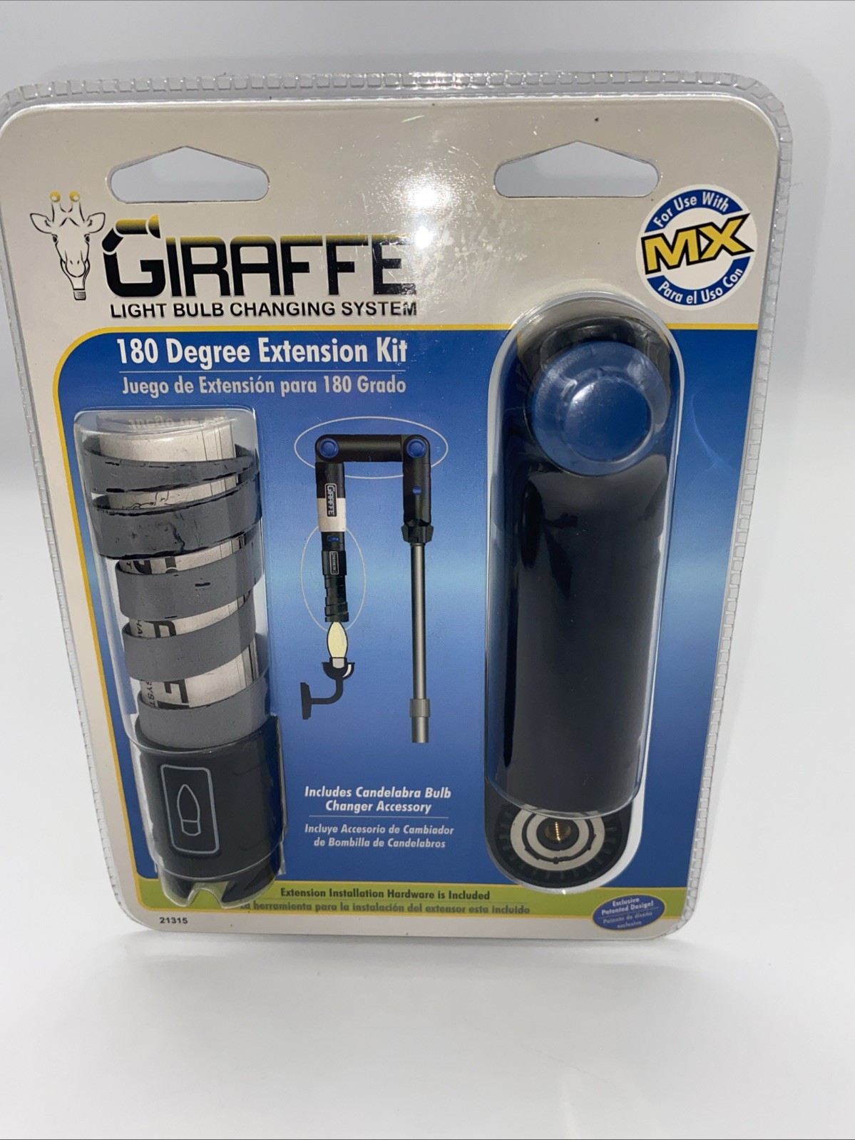 Giraffe Light Bulb Changing System 180 Degree Extension Kit New