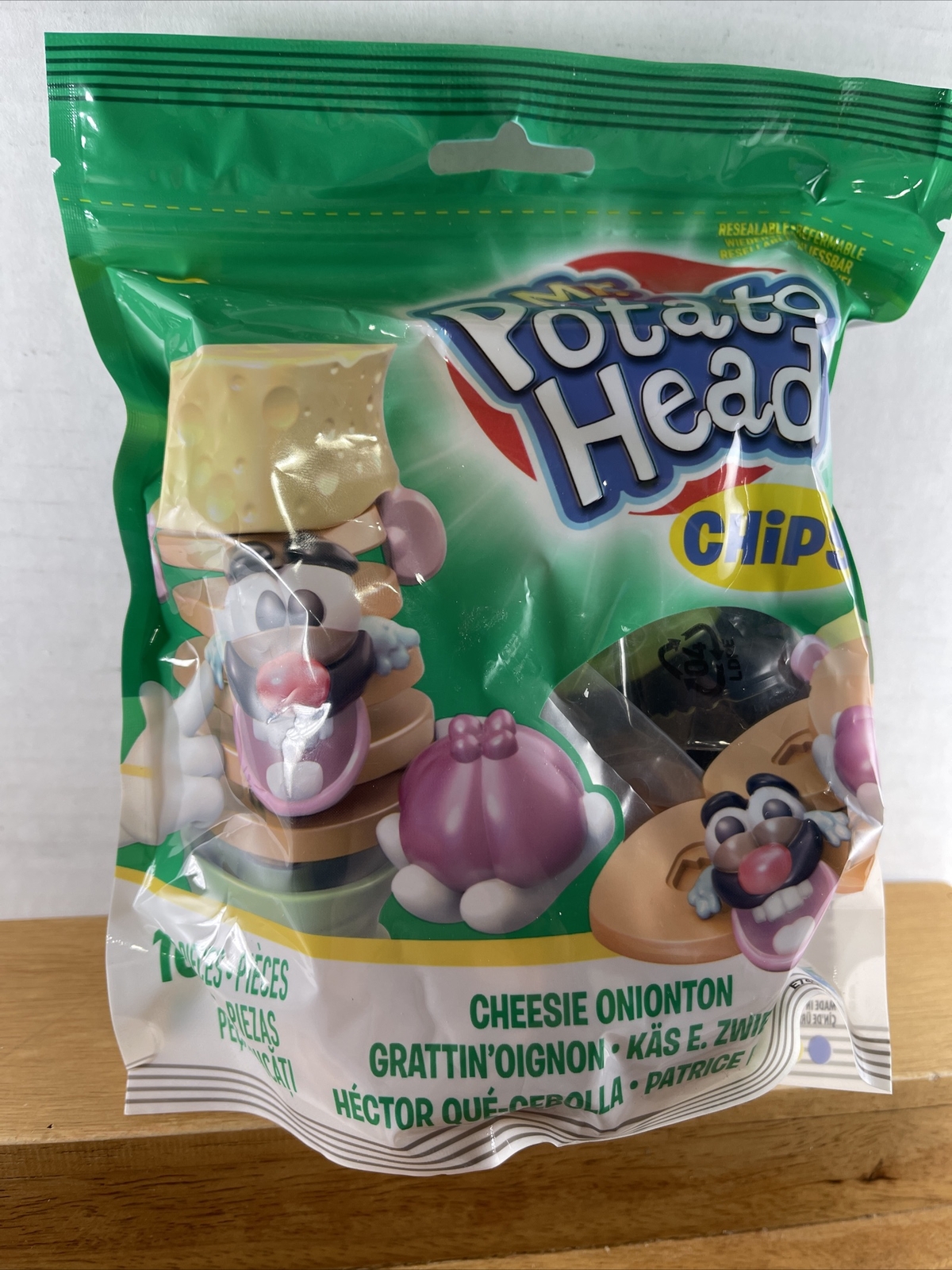 NEW SEALED 2019 "MR. POTATO HEAD" Chips CHEESIE ONIONTON 10 Pc Figure Hasbro