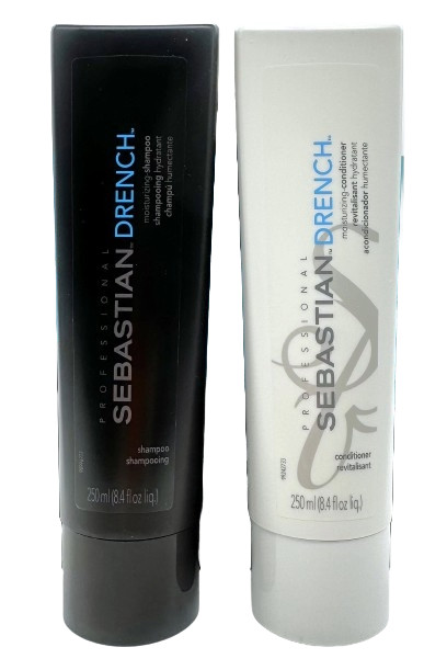 Sebastian Drench Shampoo & Conditioner Standard Duo Set 8.4 Oz New Authentic