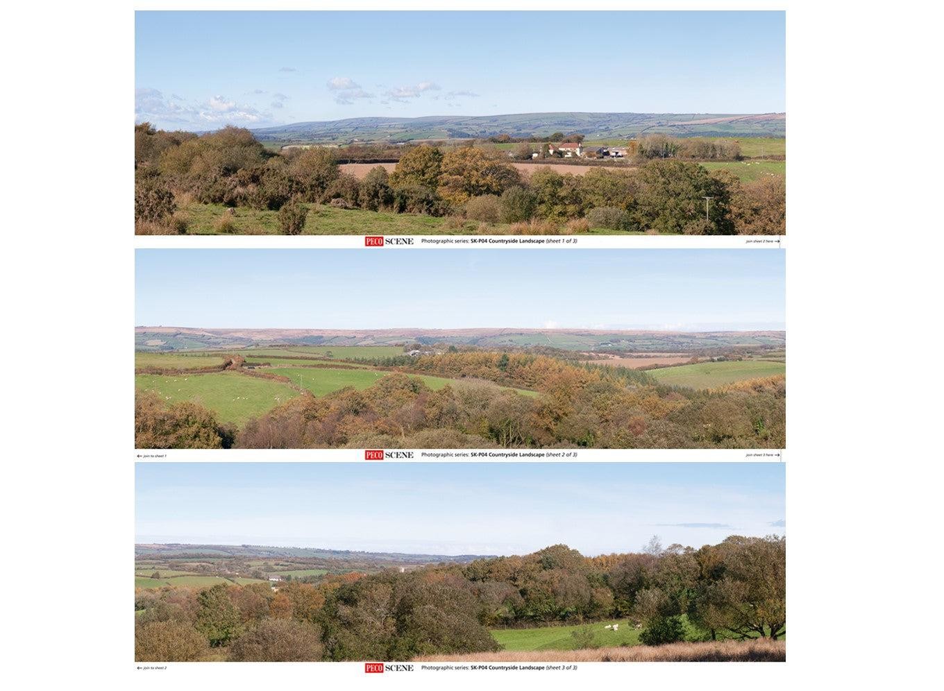 Pecoscene, Photographic Background, Countryside Peco SKP-04