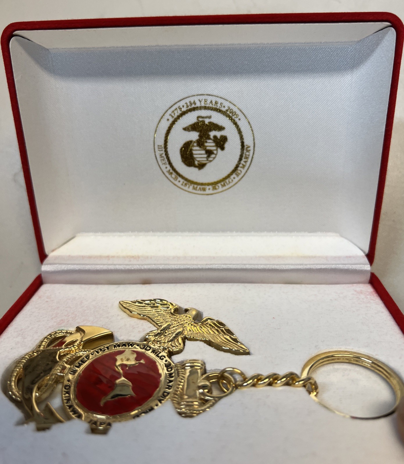 US Marine Corps USMC 234th Birthday Ball 2009 Okinawa Japan Momento Original Box
