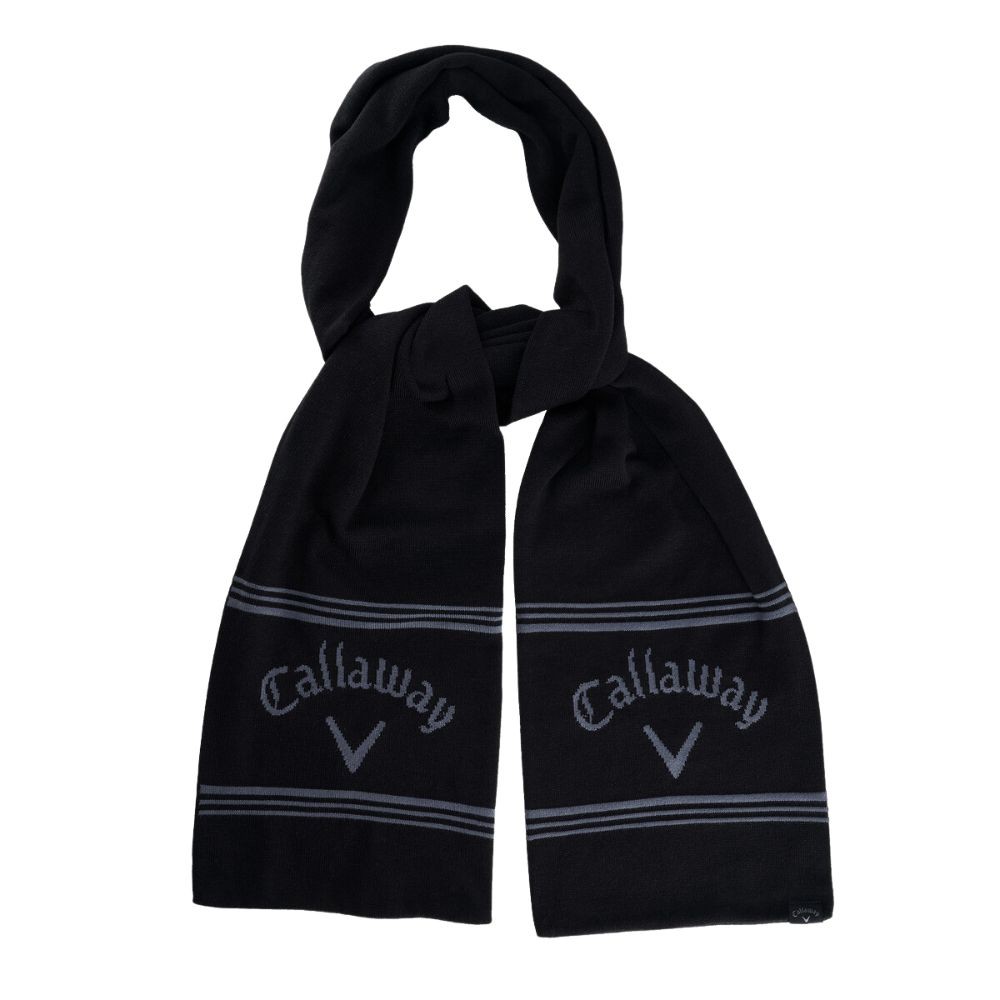Callaway Golf Winter Scarf - Black - New