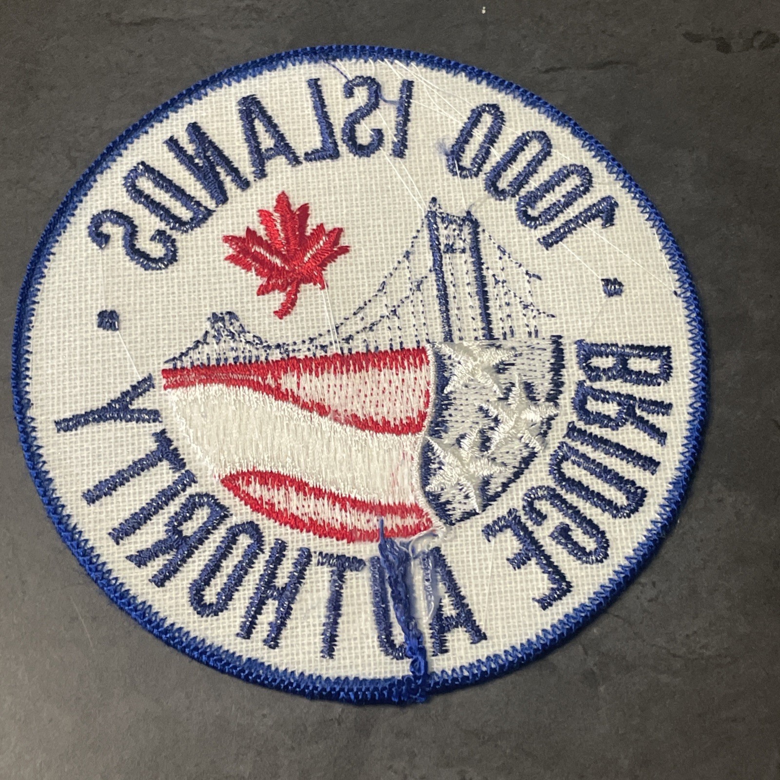 1000 Islands Bridge Authority Patch - KK