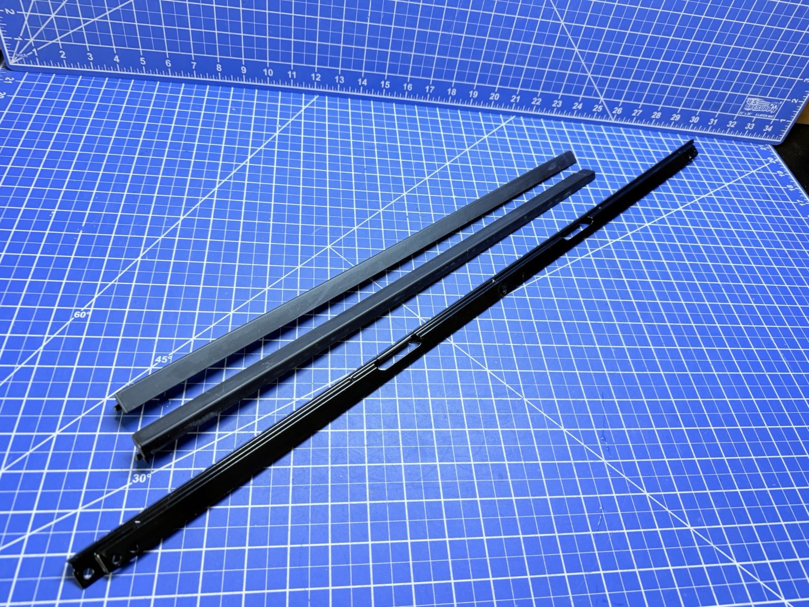 Whirlpool Range Door Trim (LT & RT) & Bottom Trim P#8523171 8523165 8523177