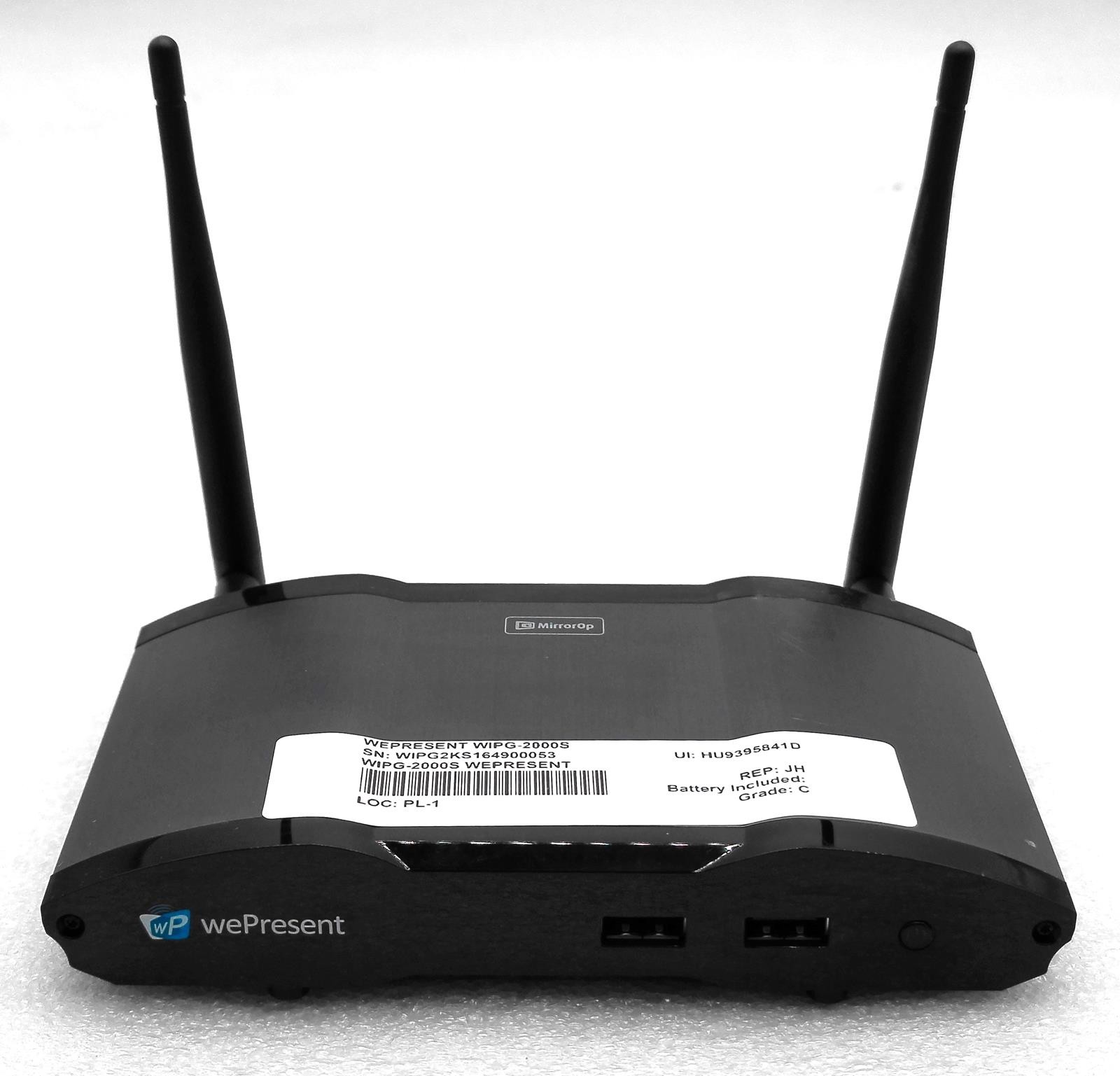 WEPRESENT WIPG-2000S WIRELESS INTERACTIVE PRESENTATION GATEWAY