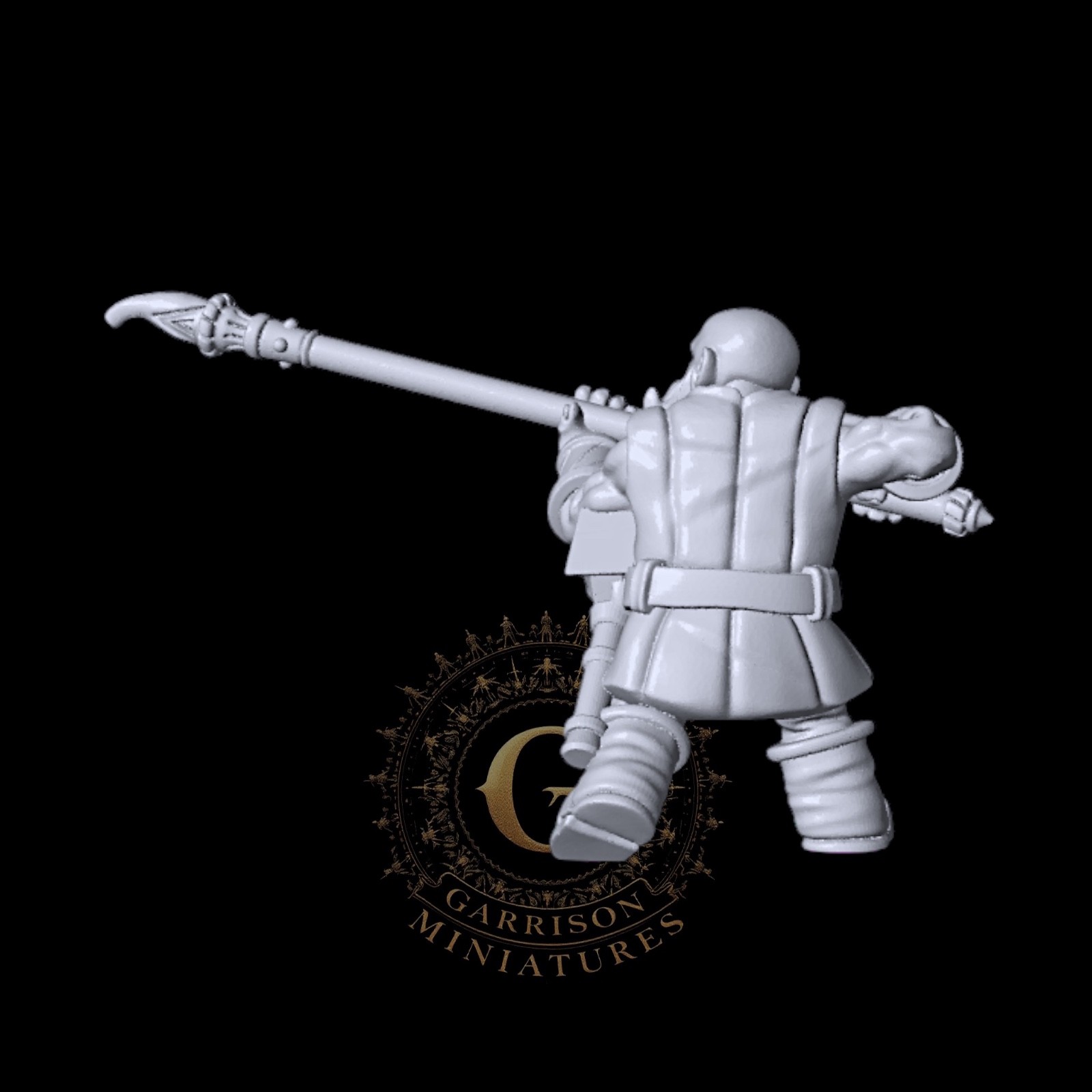 Dwarf Siege Cannon and 3 Crew: 28mm Fantasy Wargame & Display Miniatures
