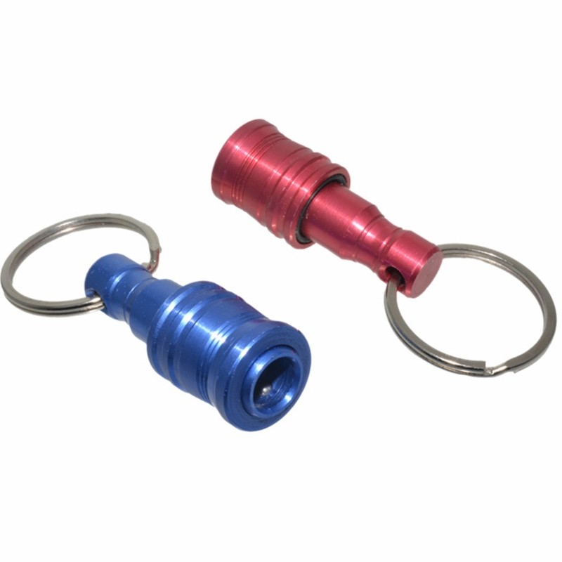 Hex Shank Screwdriver Bits Holder Extension Bar Keychain 1/4inch