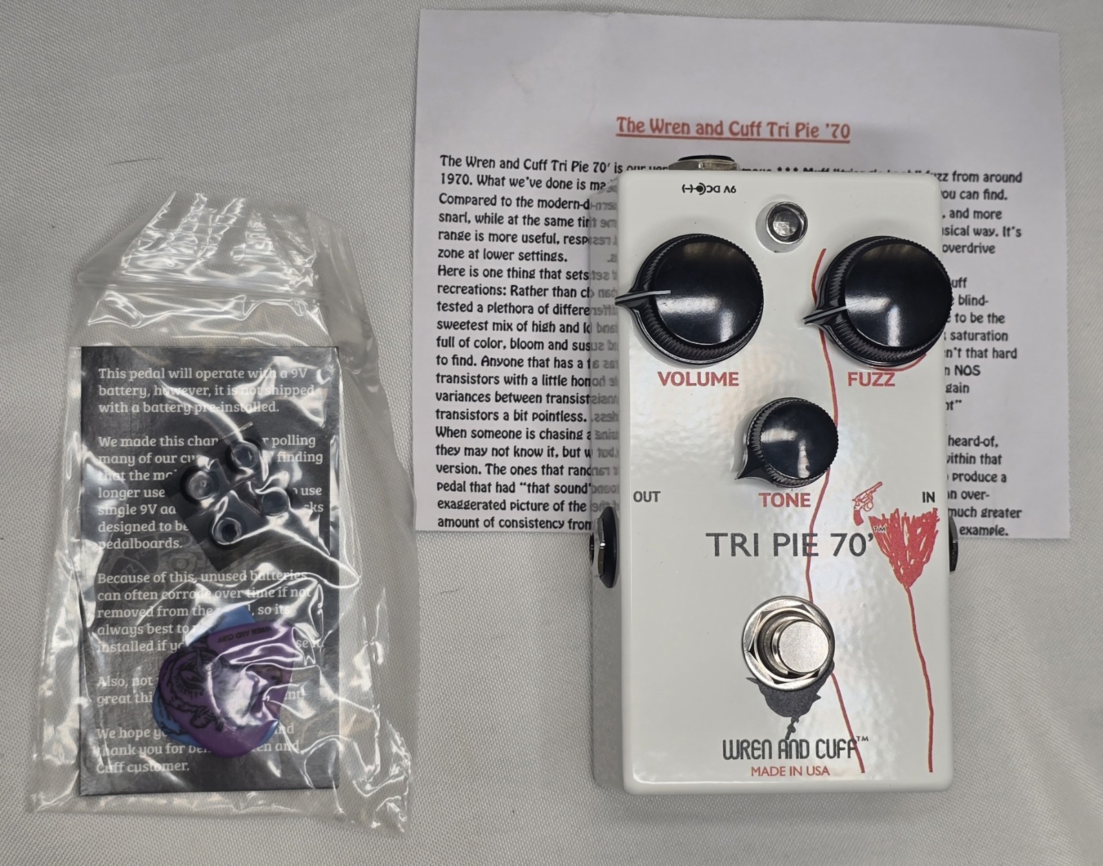 WREN AND CUFF CREATIONS TRI-PIE 70' 5834130 Effects Pedal