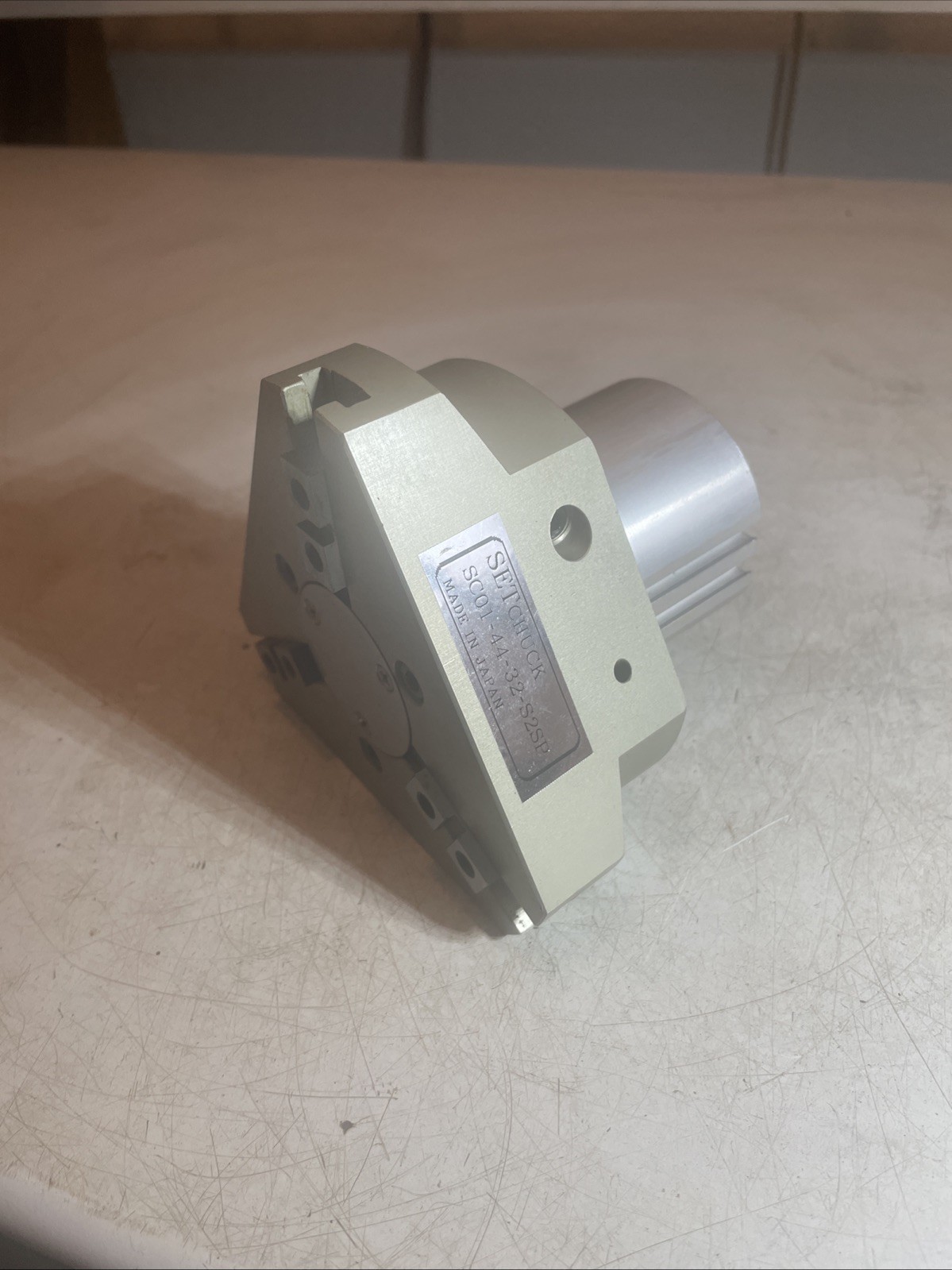 Setchuck HAND & CHUCK SC01-44-32-S2SP PNEUMATIC 3 JAW GRIPPER Made In Japan