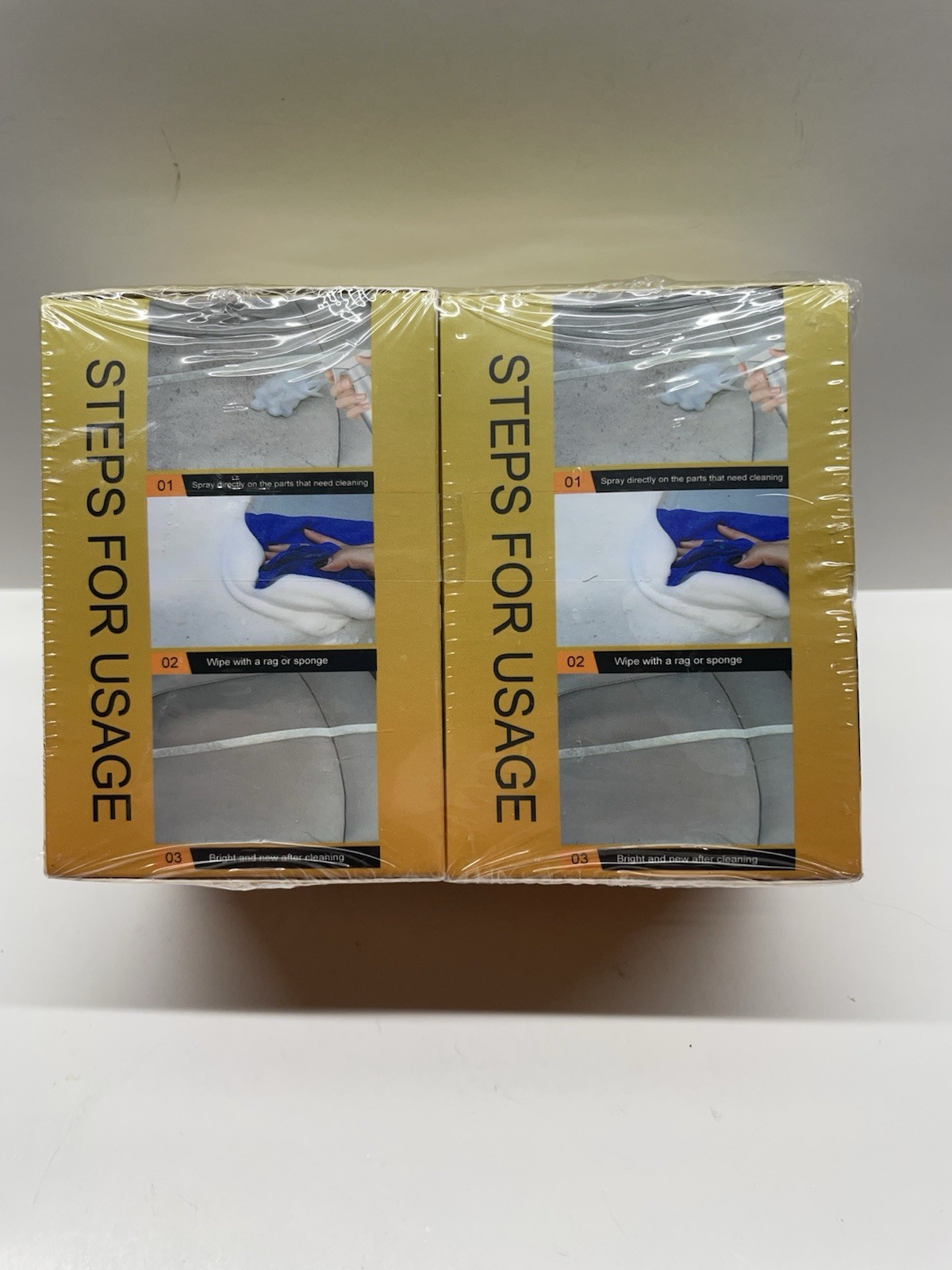 Rayhong Multi Purpose Foam Cleaner 2 Pack Car Interior Dashboard Upholstery 60ml