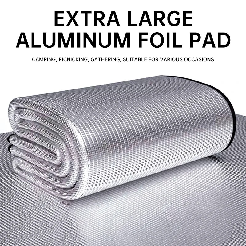 Portable Camping Foam Sleeping Mat Aluminium Foil Insulated Picnic Beach Pad