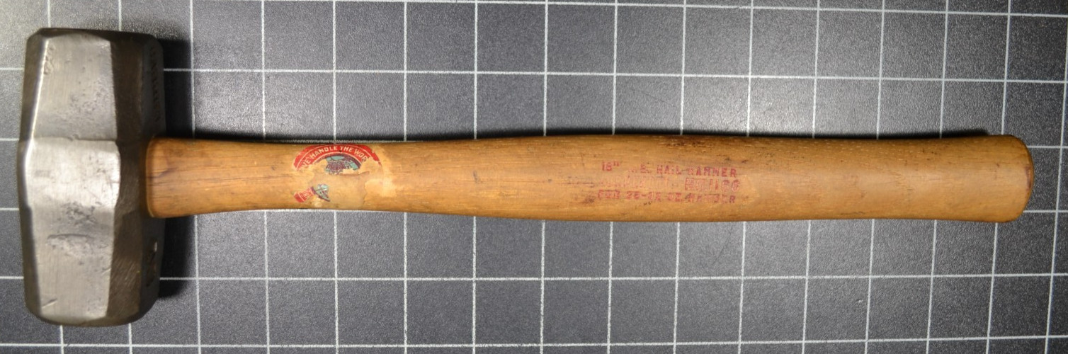 GABRIEL - 3 1/2# - HAND SLEDGE / BLACKSMITH HAMMER