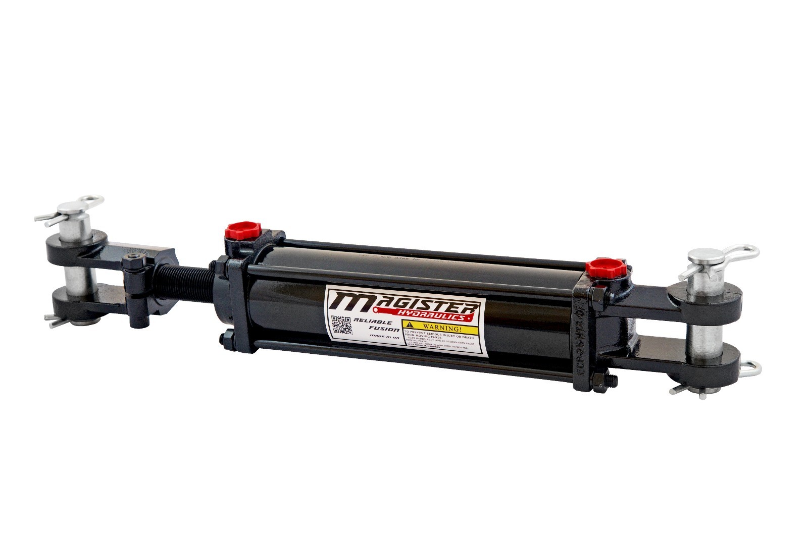 Hydraulic Cylinder Tie Rod Double Action 2.5" Bore 8" Stroke 2500 PSI 2.5x8ASAE