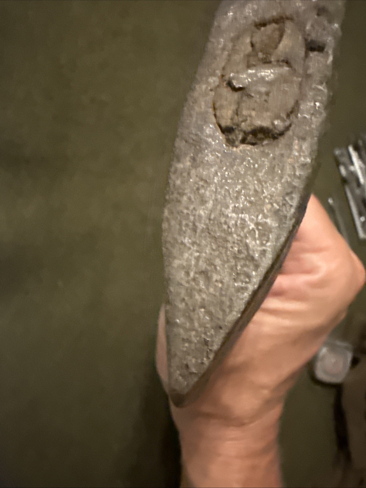 Antique Small Stone Hammer Vintage Tools