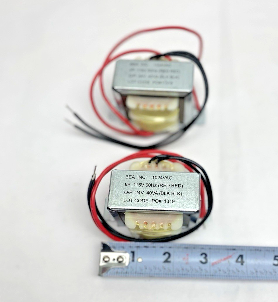 Lot of 2, BEA 1024VAC Transformers