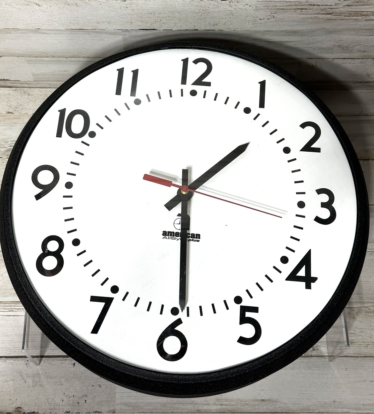 American All Sync Plus Clock U54BHAA404 12" Clock New