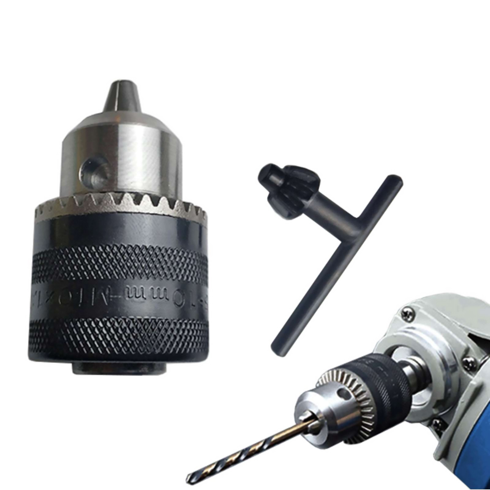 1 PC M10 Angle Grinder Electric Drill Conversion Collet Chuck Head Adapter