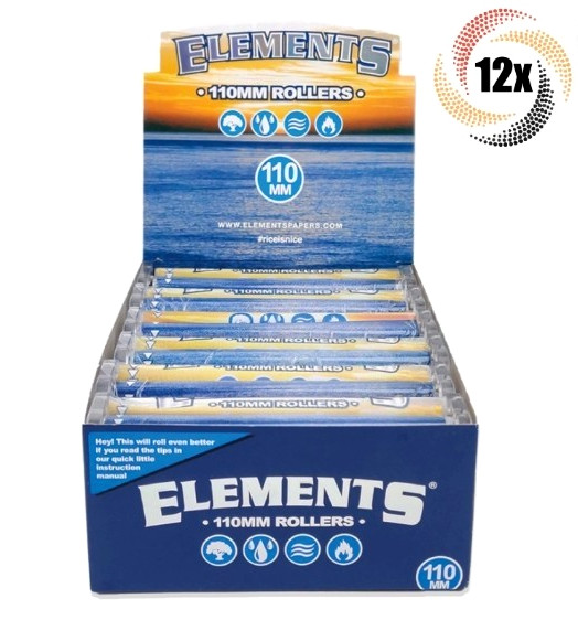 Full Box 12x Rollers Elements Paper Roller Machine | 110MM |
