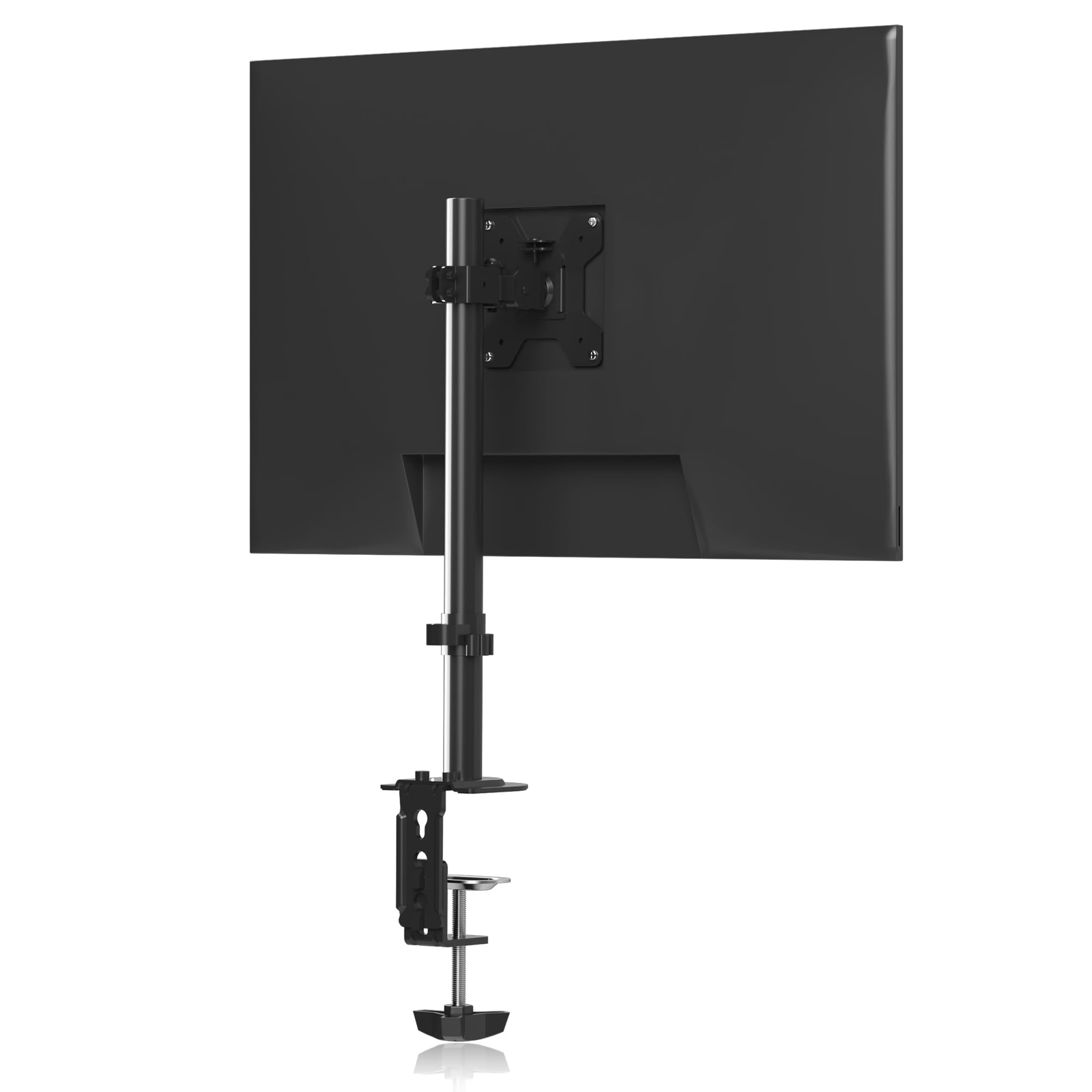 Single Monitor Stand Heavy Duty Adjustable Monitor Arm Desk Mount for 13-32In...