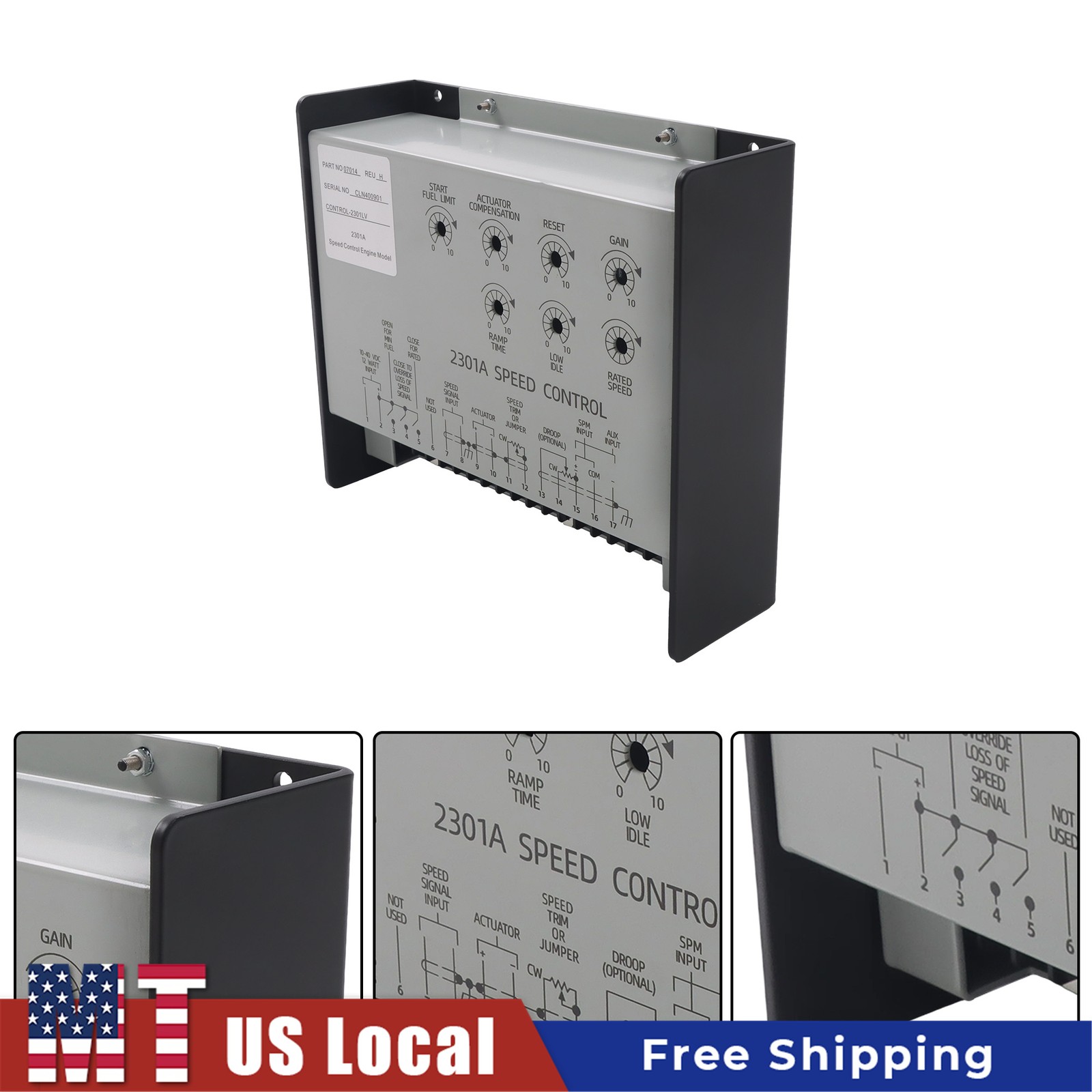 Speed Controller 9907-014 2301A Type Replacement for Engines