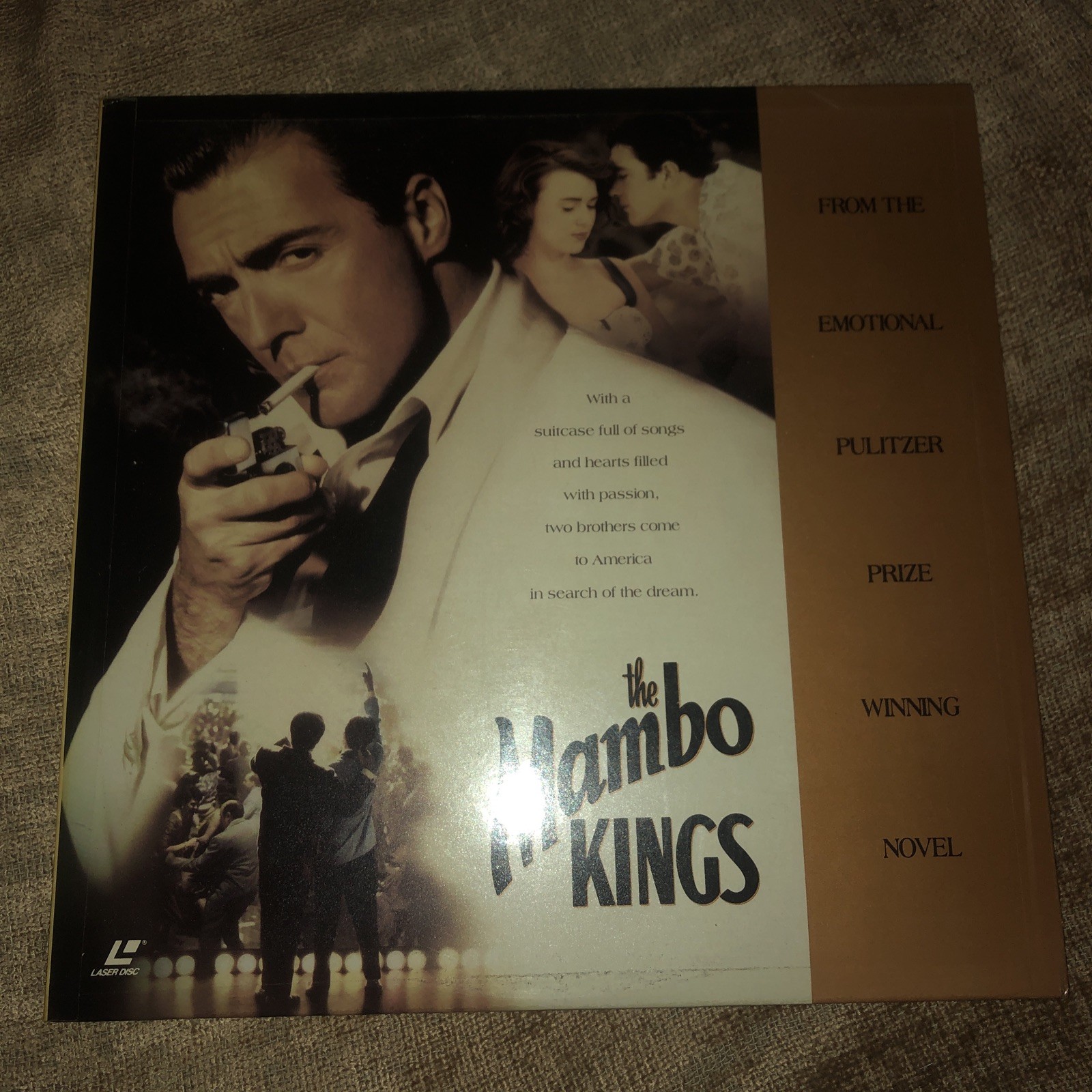 Laserdisc --  “THE MAMBO KINGS” Stereo Extended Play -- LD
