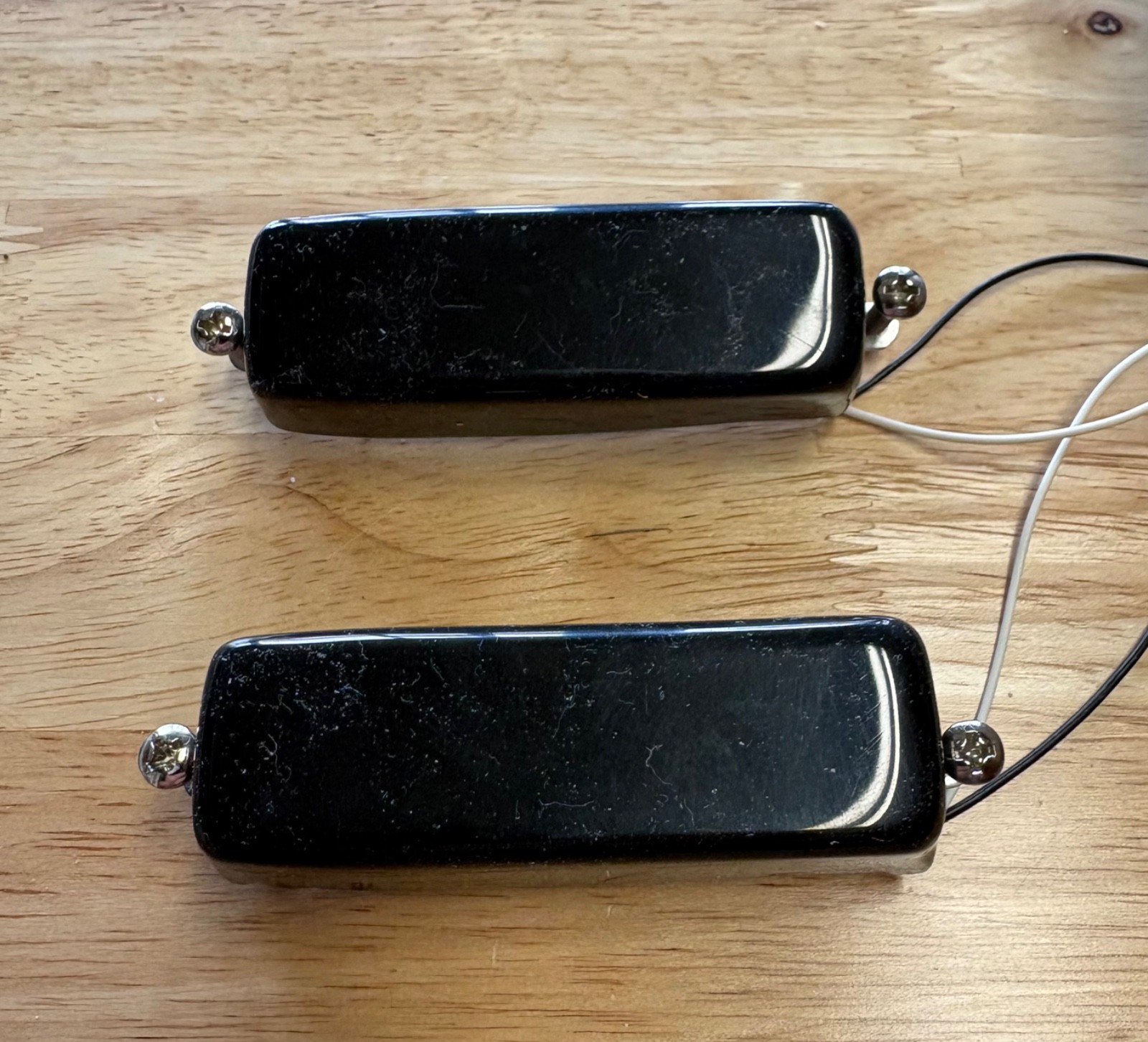 Custom Mosrite Ventures II style pickups, “Johnny Ramone” “Slab Body style ”