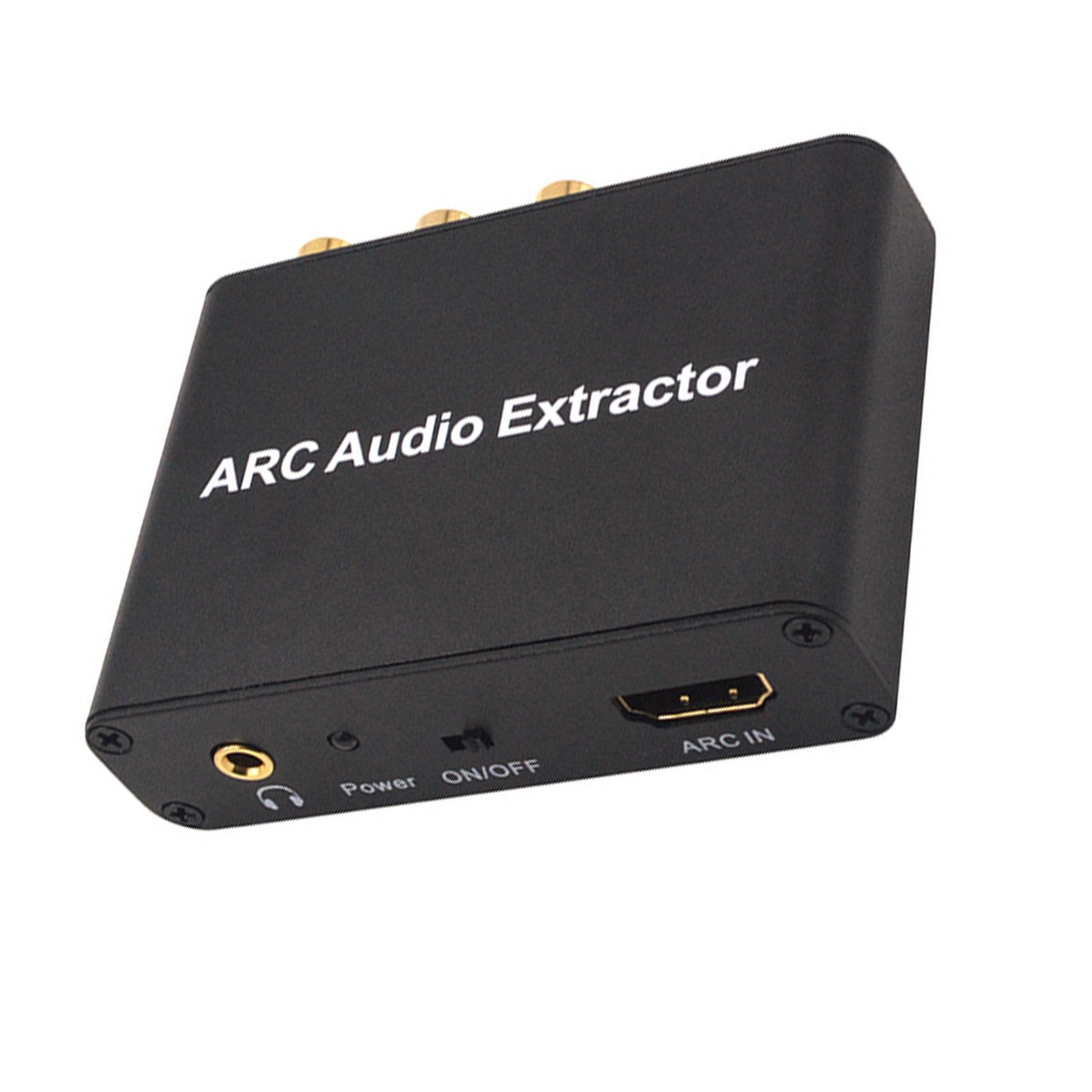 Micro USB HDMI-Compatible ARC Audio Power Adapter Support SPDIF/RCA/3.5mm Stereo