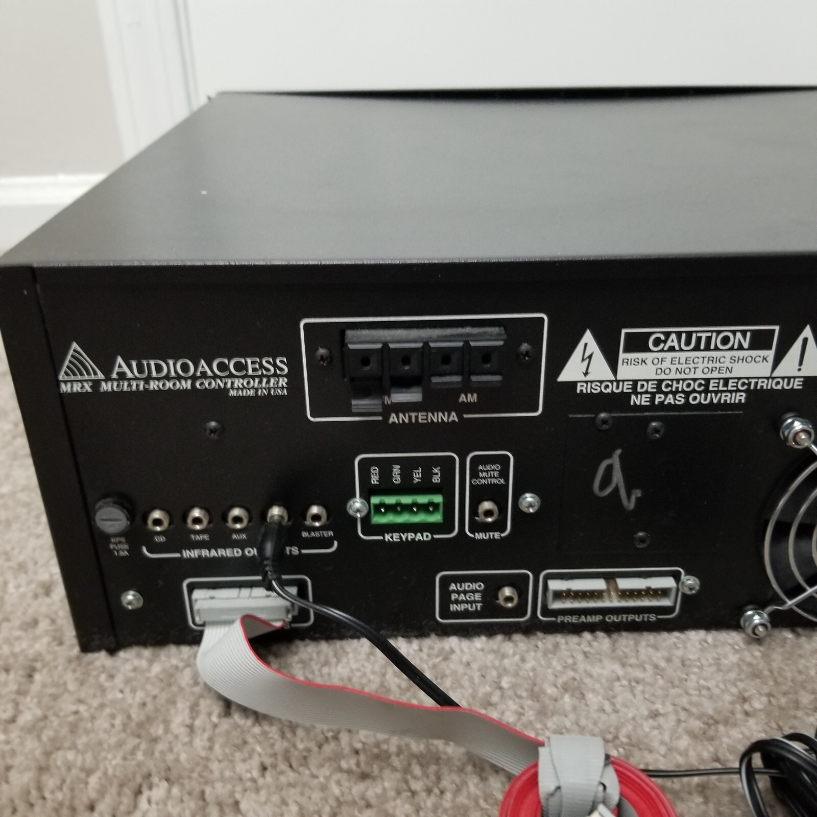FOR PARTS Audioaccess MRX Multi Room Source Controller UNTESTED