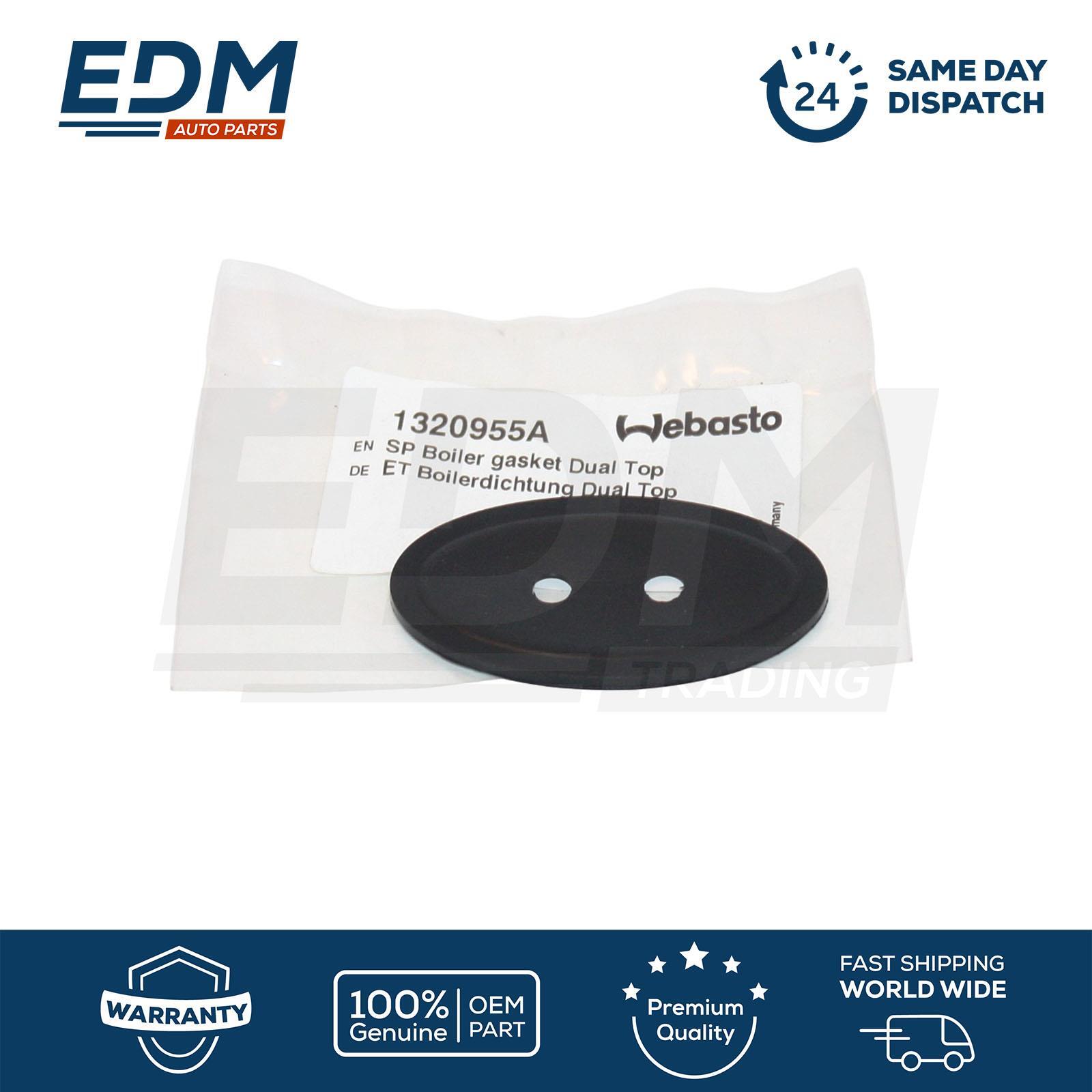 Webasto Dual Top Boiler Seal , Genuine, 1320955A