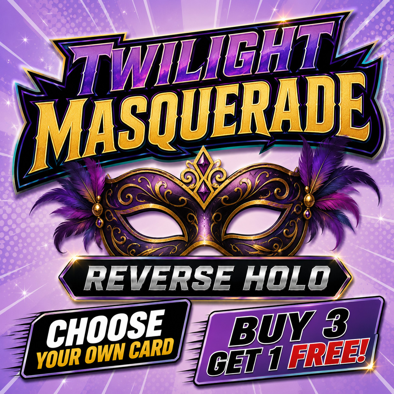 Pokemon Twilight Masquerade Reverse Holo - Choose Your Own - Buy 3 Get 1 Free